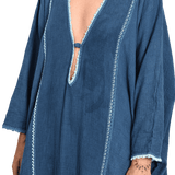 THEA COTTON INDIGO