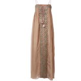 FLOR - TAUPE DEEP GREEN