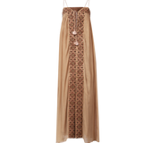 FLOR - TAUPE EMERALD BLOOM
