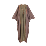 THEA SILK DRESS / Autumn Garden