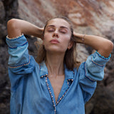 EULALIA TOP / AZUL CIELO
