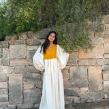 SERAFINA LINEN / YELLOW