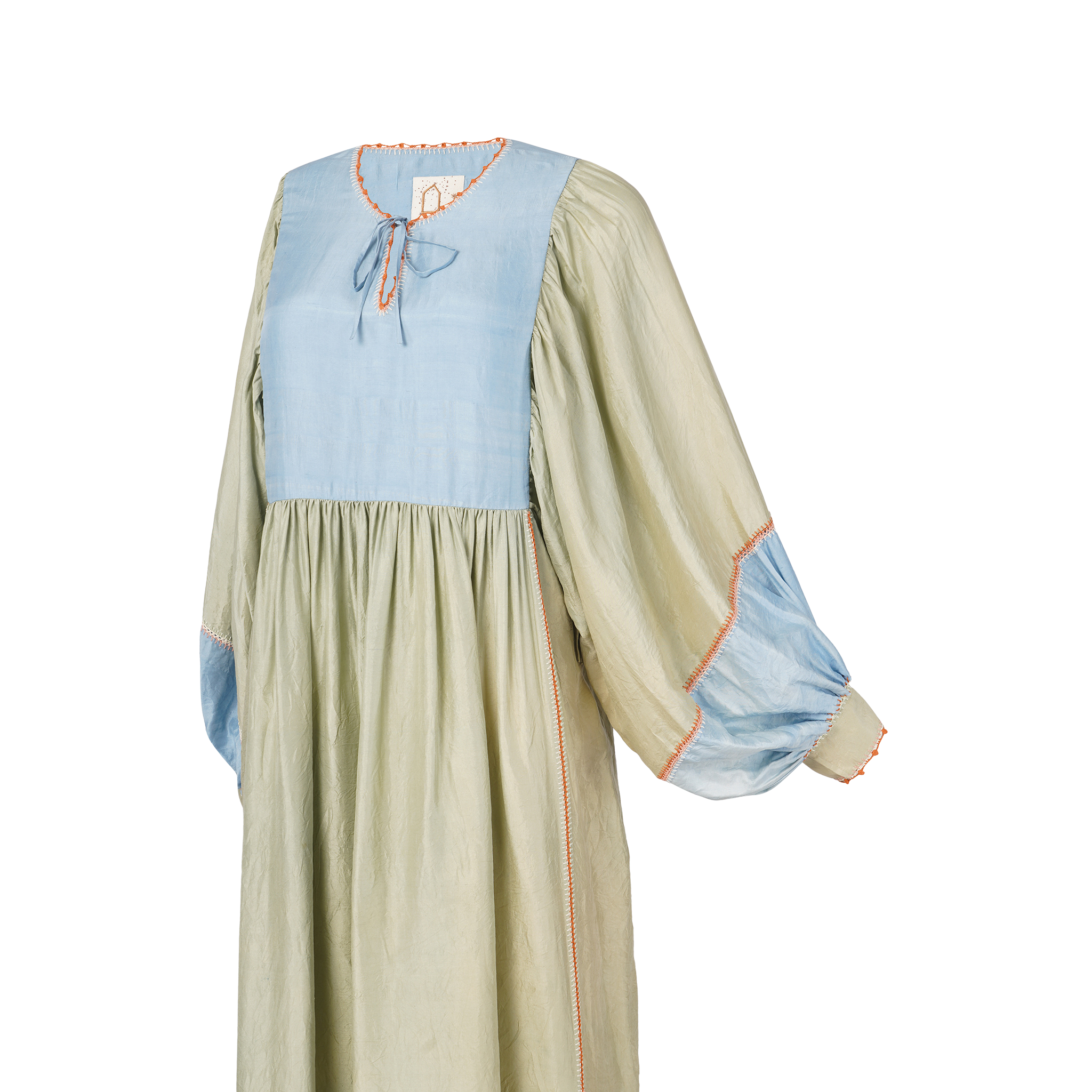 SERAFINA SILK/ CIELO VERDE