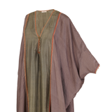 THEA SILK DRESS / Autumn Garden