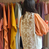 ROMINA VEST / Olive taupe