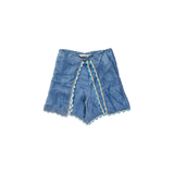 Elsa Shorts / Silk - AZURE