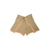 Elsa Shorts / Linen- MEZQUITE