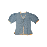 Agata Blouse / Khadi cotton - OJO DE AGUA