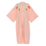 FREYJA LINEN ROBE / ROSA