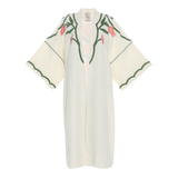 FREYJA LINEN ROBE / OFF WHITE