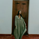 THEA DRESS / SAGE