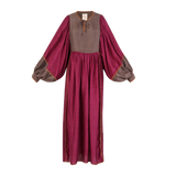 SERAFINA SILK/ Magenta Earth
