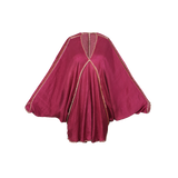 COSIMA SHORT DRESS / Deep Berry
