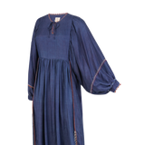 SERAFINA SILK/ Majestic Indigo