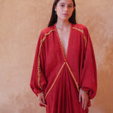 COSIMA DRESS / GARNET