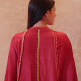 COSIMA DRESS / GARNET