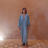 COSIMA DRESS / BLUE OPAL