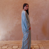 COSIMA DRESS / BLUE OPAL
