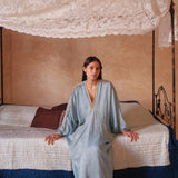 COSIMA DRESS / BLUE OPAL