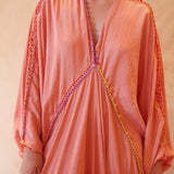 COSIMA DRESS / CORAL AURA