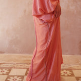 COSIMA DRESS / CORAL AURA