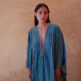 THEA DRESS / BLUE PEARL