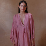 THEA DRESS / PINK TOURMALINE