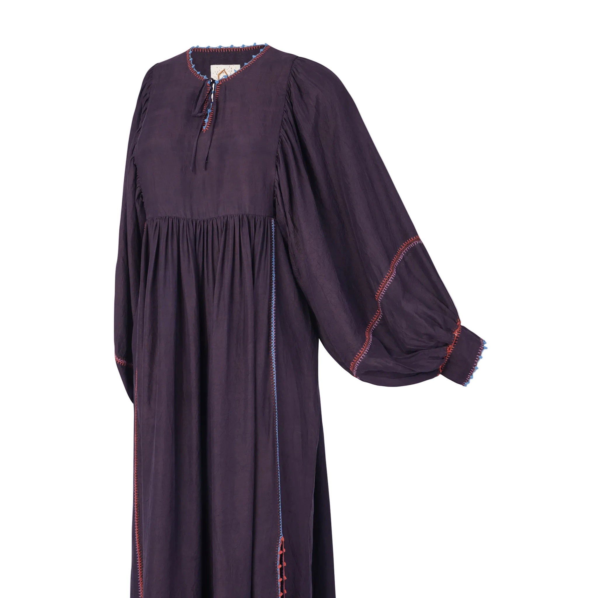 SERAFINA SILK/ PLUM