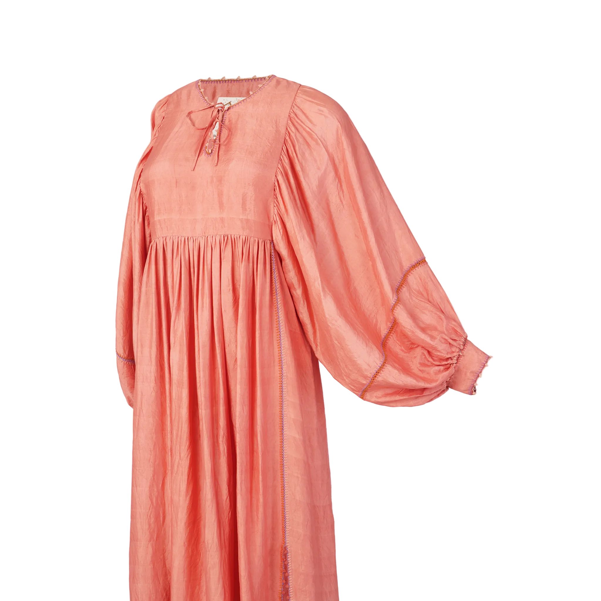 SERAFINA SILK/ PERSIMMON