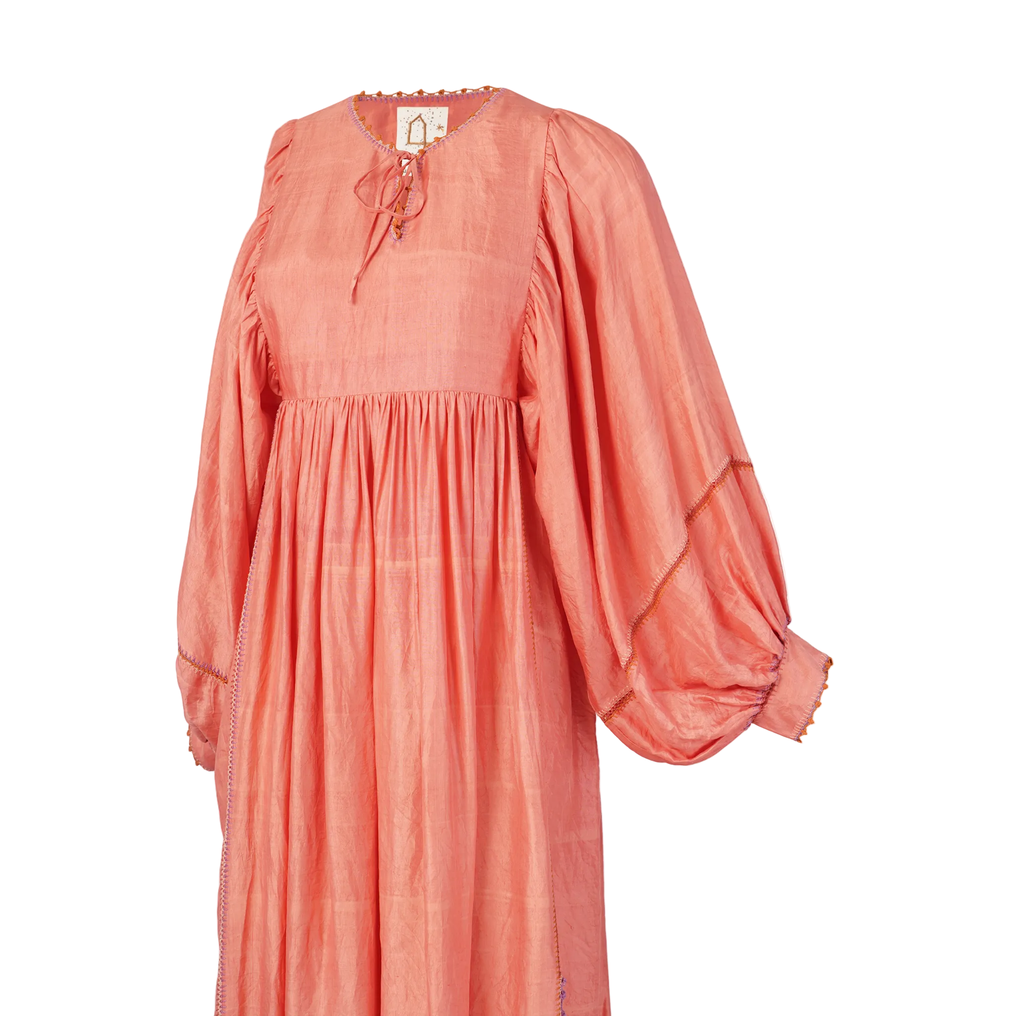 SERAFINA SILK/ PERSIMMON