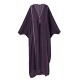 THEA DRESS / AUBERGINE